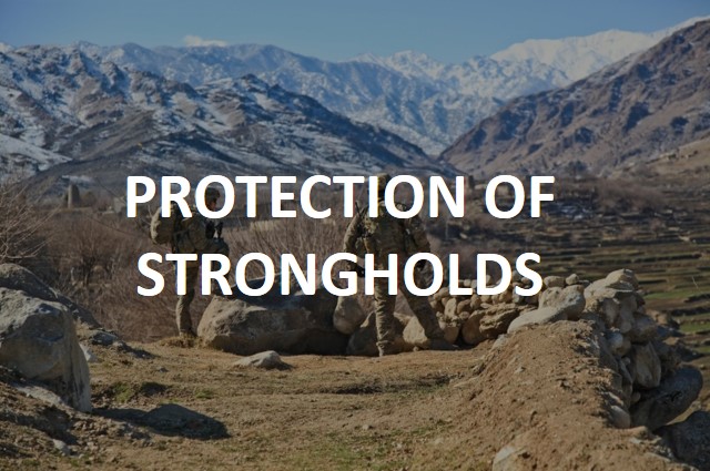 protection of strongholds